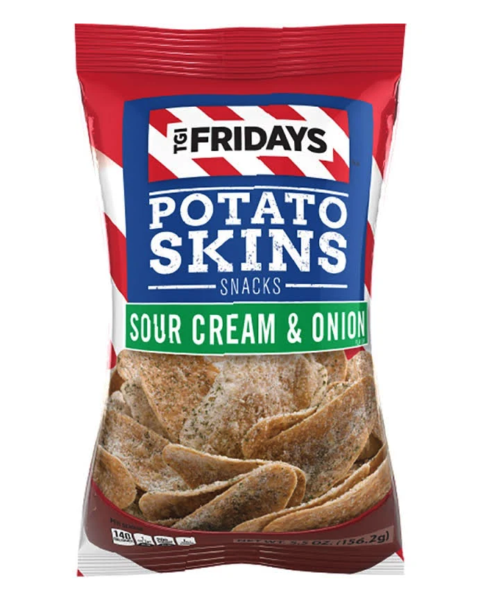Lawsuit Filed Against Tgi Friday S For Selling Potato Skins Snack Chips With No Potato Skins Spudman