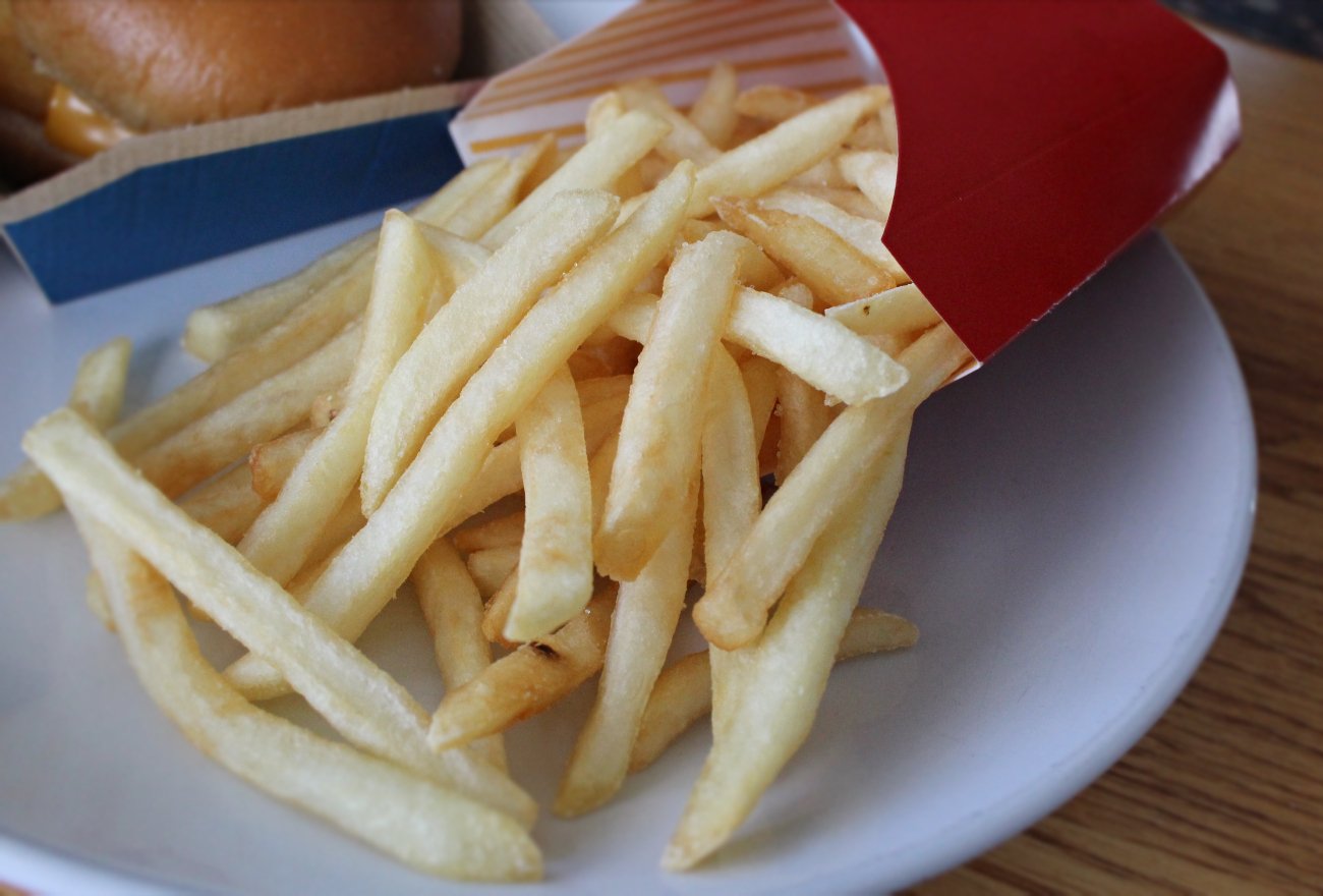 French fries foodservice stock