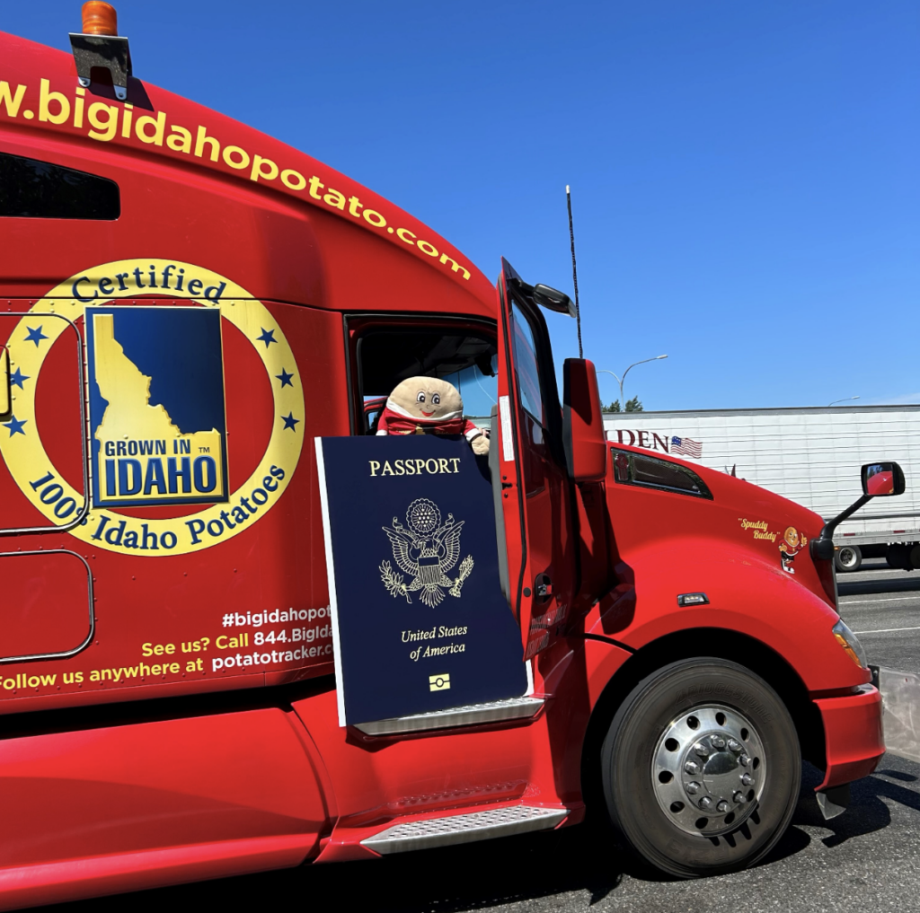 Big Idaho Potato Truck makes first international travel foray Spudman