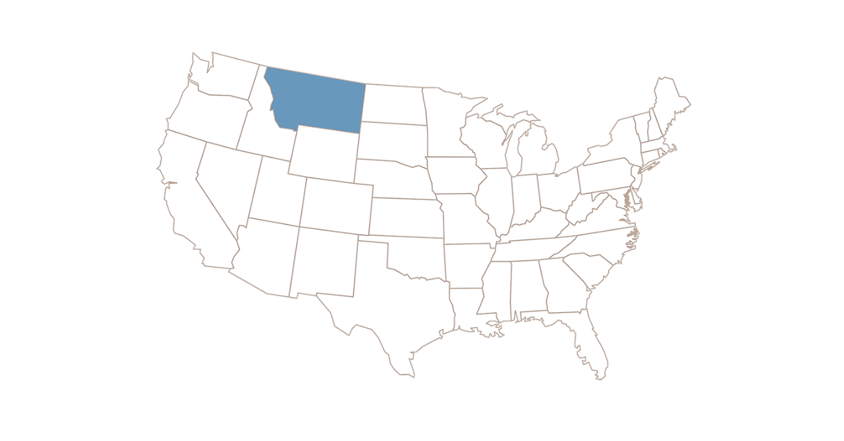 Montana map 