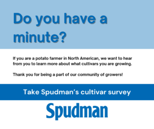 Spud cultivar survey image