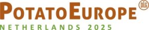 Brown-and-green PotatoEurope 2025 logo