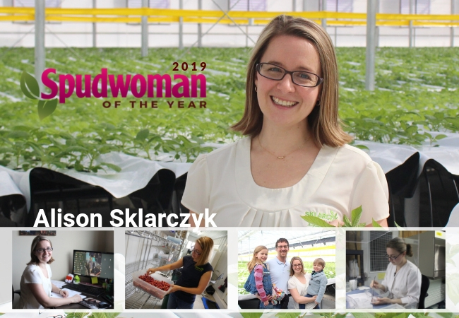 2019 Spudwoman of the Year Alison Sklarczyk