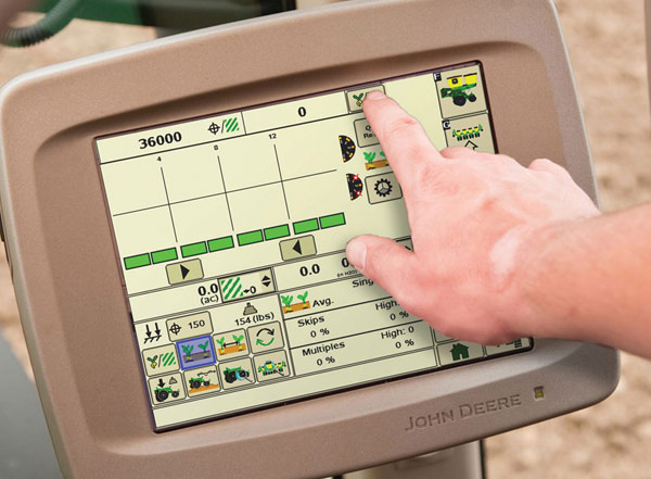 John Deere's SeeStar XP system gives producers the ability to monitor and adjust a wide variety of planting operation on the go for optimal seed placement and increased productivity.