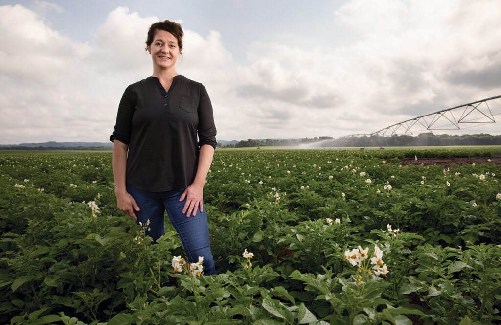 UW-Madison pathologist Gevens zeroed in on both early and late blight
