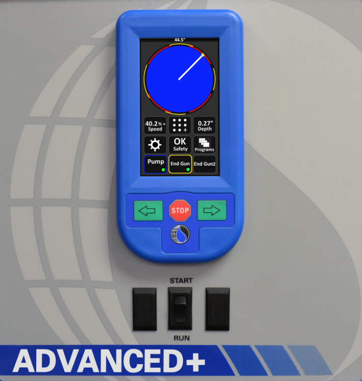 Reinke’s new Advanced Plus puts irrigation control into touchscreen control panel