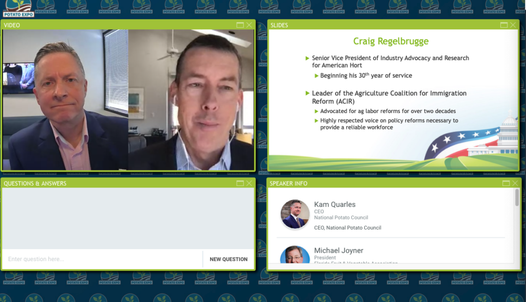 Labor, trade, government changes discussed during Potato Expo