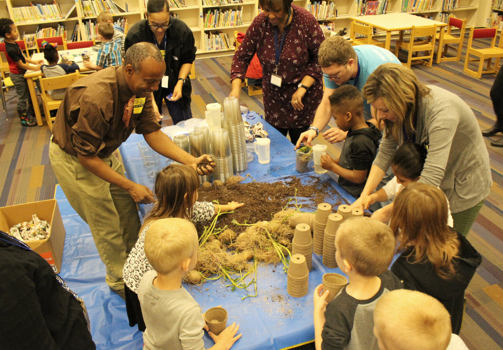 Teaching kids about potatoes focus of Michigan man